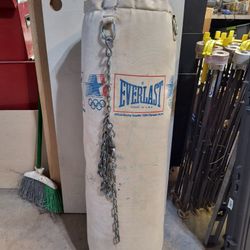 Canvas Heavy Bag With Chains
