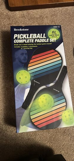 Brookstone Pickleball Complete Paddle Set