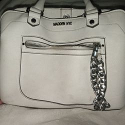 White Purse Madden Nyc