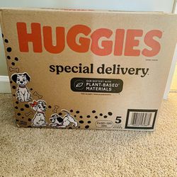 Huggies Special Delivery Size 5 Diapers. 120 Count 