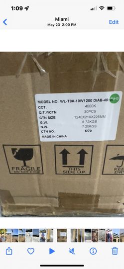 One case LED Tubes
