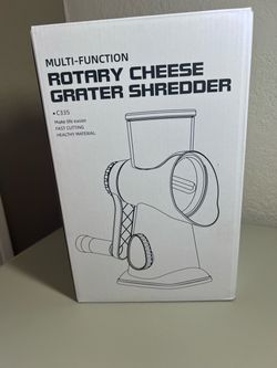 Multi-Function Rotary Cheese /Vegetable Grater Shredder