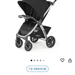 Chicco Bravo Quick-Fold Stroller - Black | Black