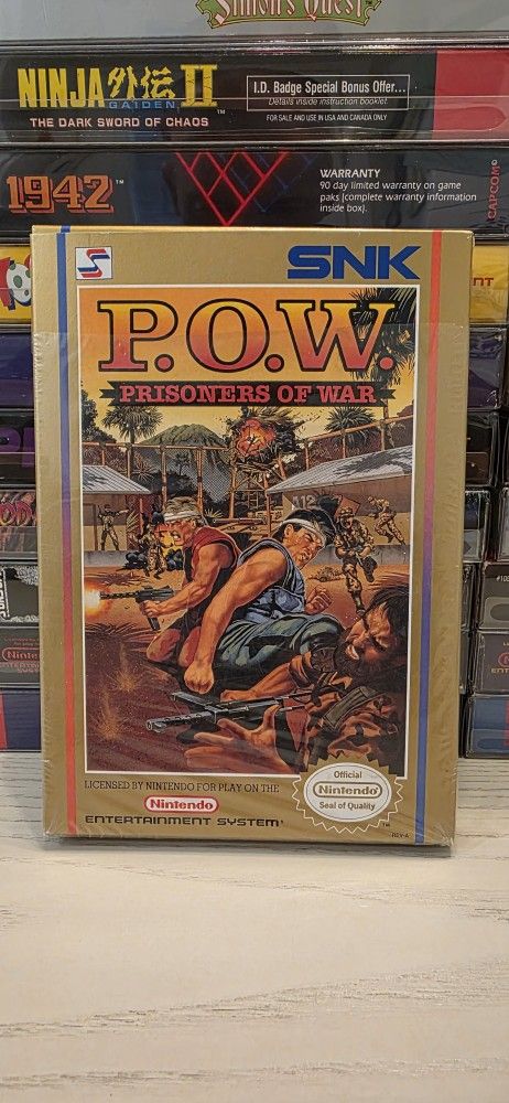 NES NINTENDO POW CIB
