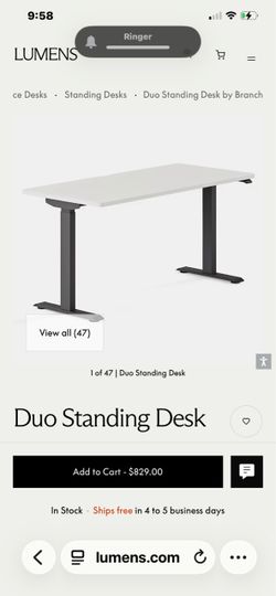 Branch Duo Standing Desk