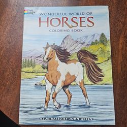 Two Horse Themed Coloring Books!
