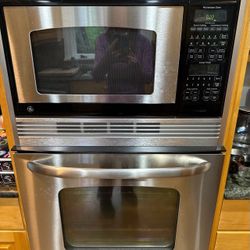 G&E Dual Microwave And Oven