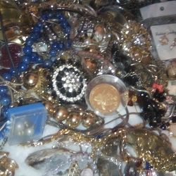 Mother-in-law's Jewlery Box Contents 