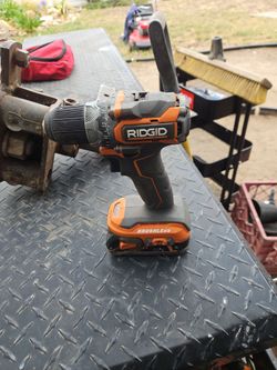 Rigid 18 volt brushless drill driver