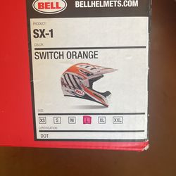 Bell Helmet SX1 Switch Orange Large 