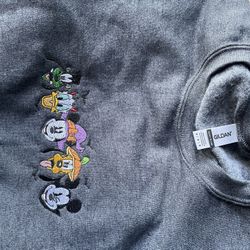 Mickey And Friends Halloween Sweatshirt