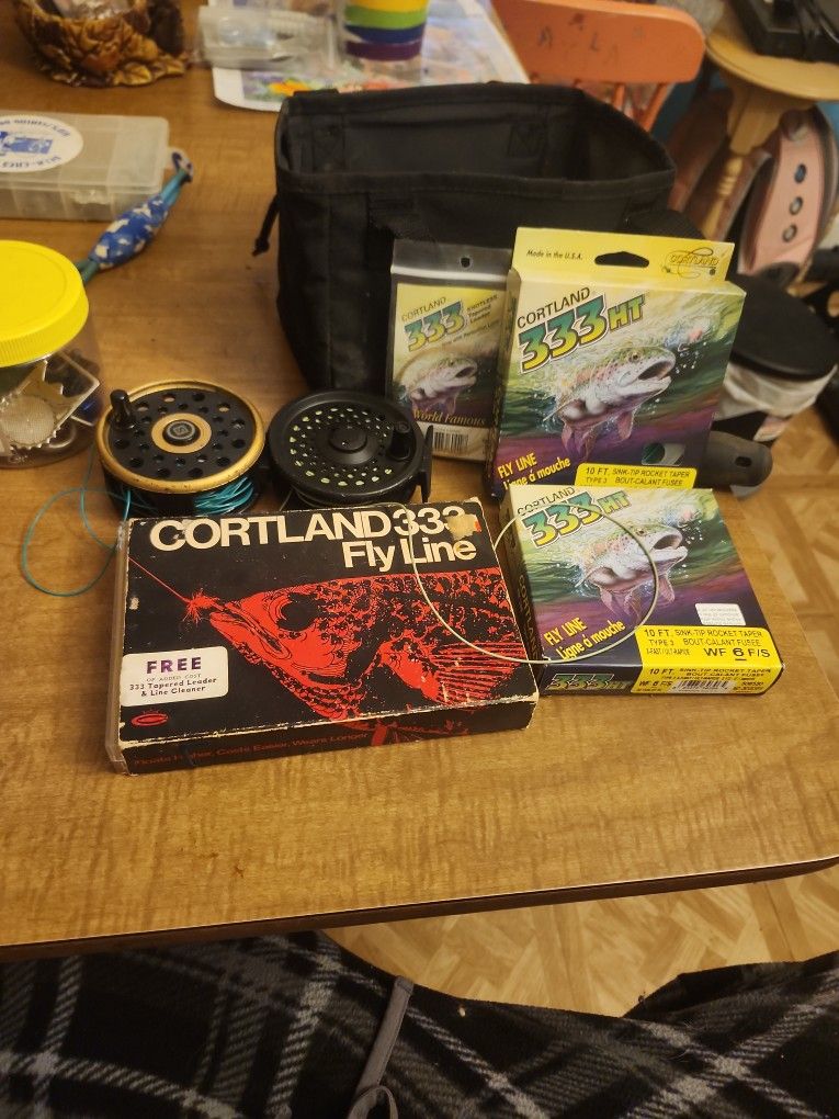 Fly Fishing Line And Reels