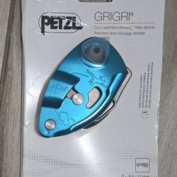 PETZL GRIGRI Belay Device with Cam-Assisted Blocking | Blue