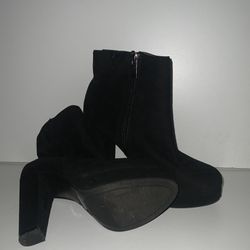 Black Booties Size 5 1/2 