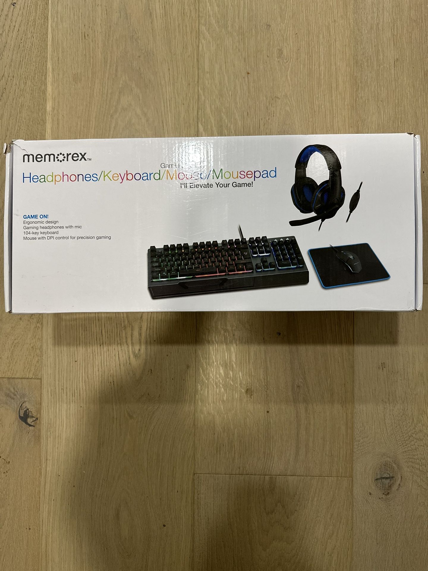 Headphones/Keyboard/Moust/Mousepad
