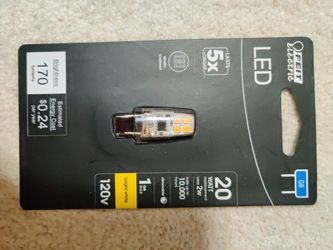 NEW! Feit Electric Dimmable LED G8 Light Bulb (170 Lumens)
