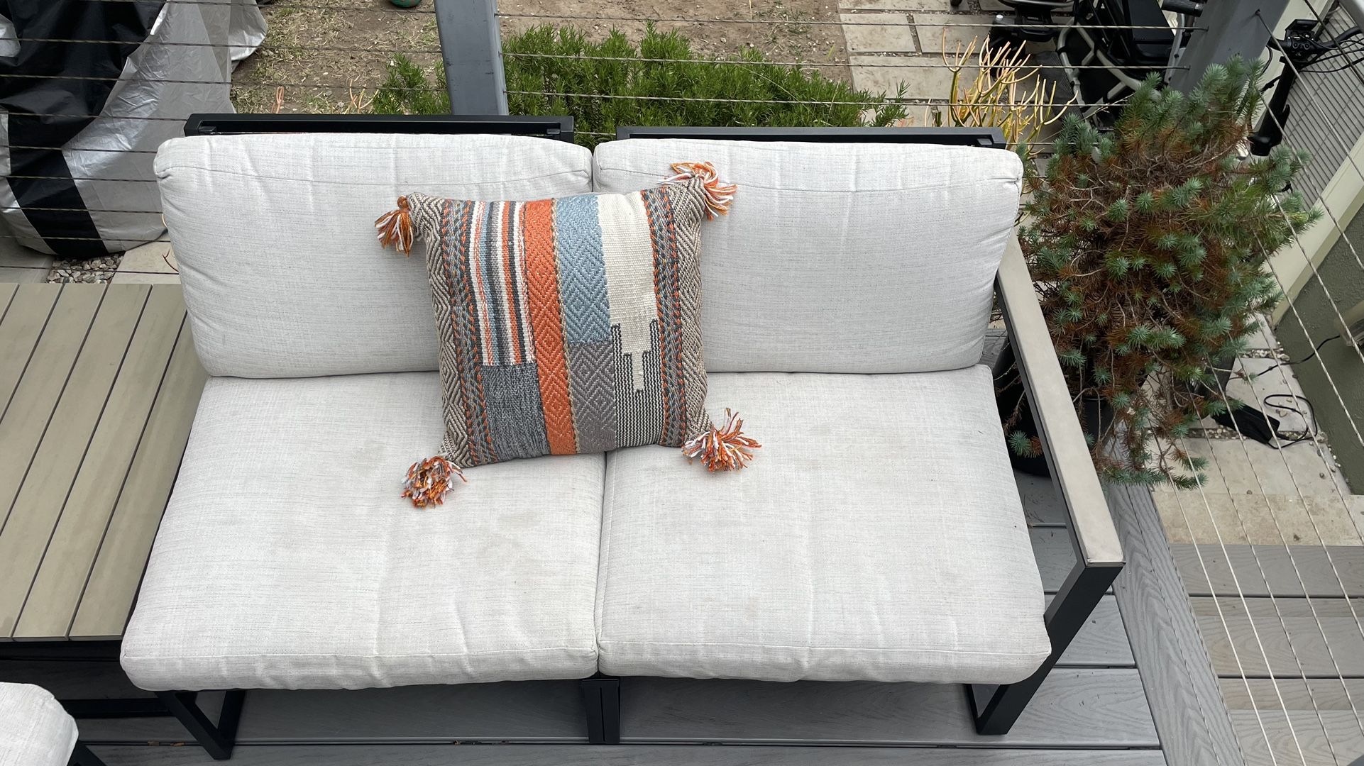 Target Patio Furniture Target Henning Sectional Patio Sectional