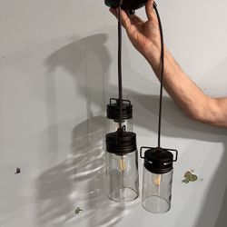 Hanging Lights 3 Bulbs