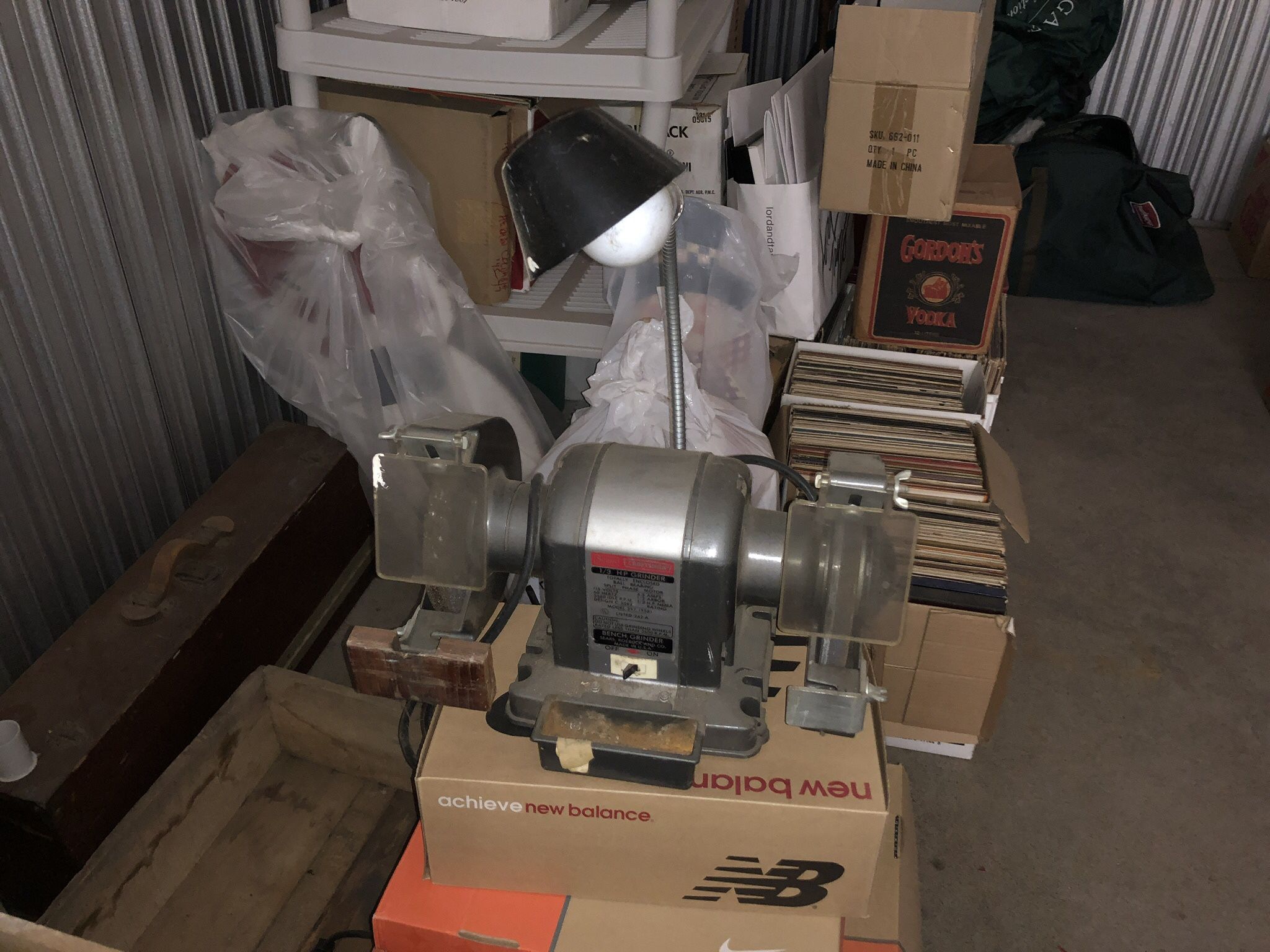 Vintage Sears Craftsman Bench Grinder 1/3 HP