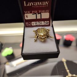 14k Frog Ring