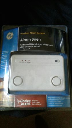 Ge,wireless alarm siren,brand new