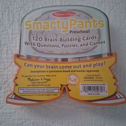 Melissa & Doug Pre-School Pre-K Genius 120 Brain-Building Cards
