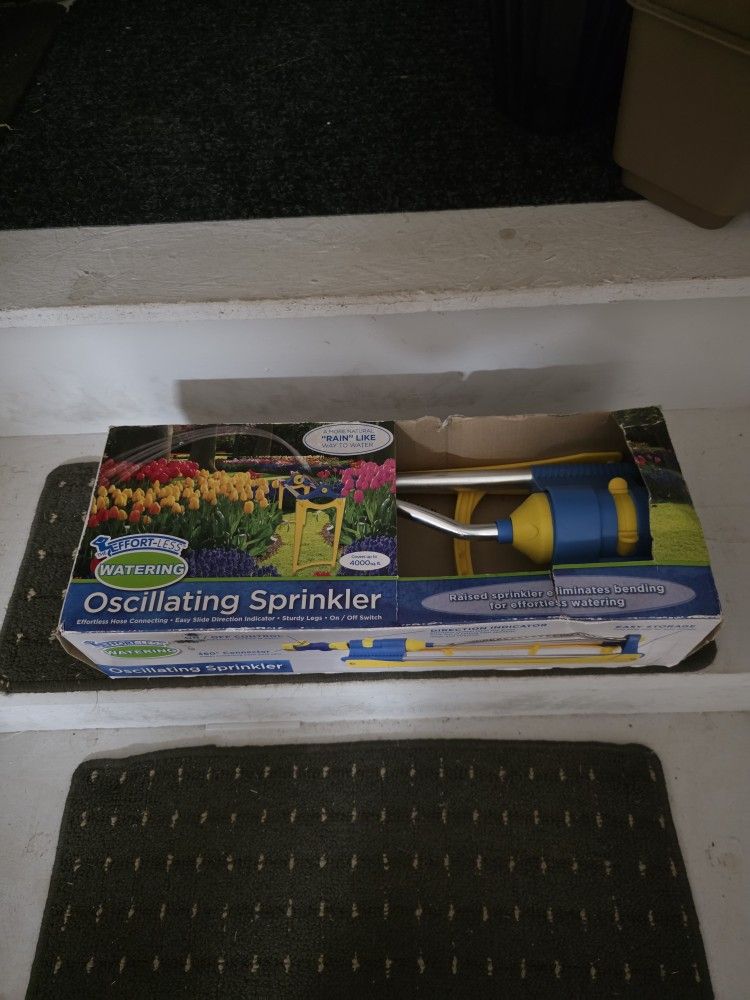 Sprinkler And RIDGID DRAIN SNAKE