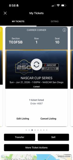 NASCAR Coronado San Diego Tickets
