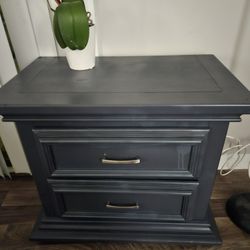 Refurbished modern antique dresser