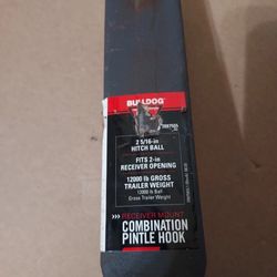 Bulldog Pintle Hitch 2 5/16 Inch Ball 12,000lb