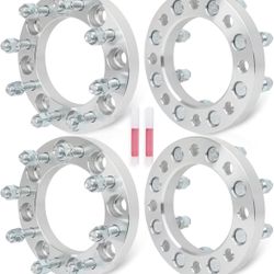 ECCPP 4PCS 8x6.5 Wheel Spacers Lug Centric 1" 8 Lug