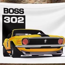 Yellow Fury American Thunder Bright Beast Full In Roar Wall Tapestry 24"× 35"