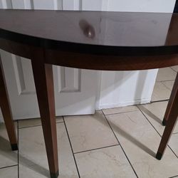 Half Moon Entry Way Table