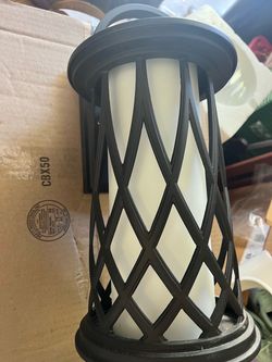 Black Outdoor Wall Lantern Sconce