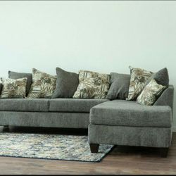 Venus Ash RAF Chaise Sectional  ⭐ Couch 699