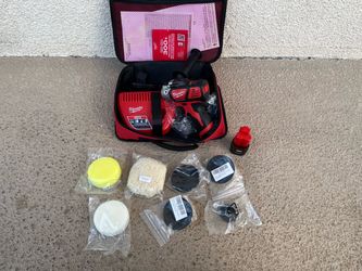 Milwaukee M12 3” Polisher / 2” Sander