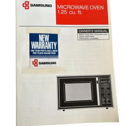 Samsung MW4350W MW4351G Microwave  Service Manual *Original*  This is a comprehensive service manual for the Samsung MW4350W MW4351G Microwave. It con