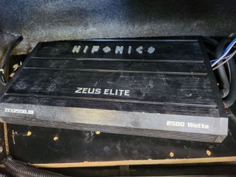 Car amplifier Hifonics "Zeus Elite" 2500 watts RMS