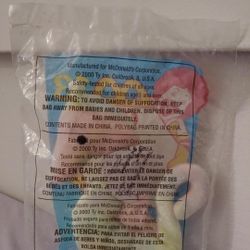 McDonald's Happy Meal Ty Teenie Beanie #13 Neon the Seahorse Plush 2000