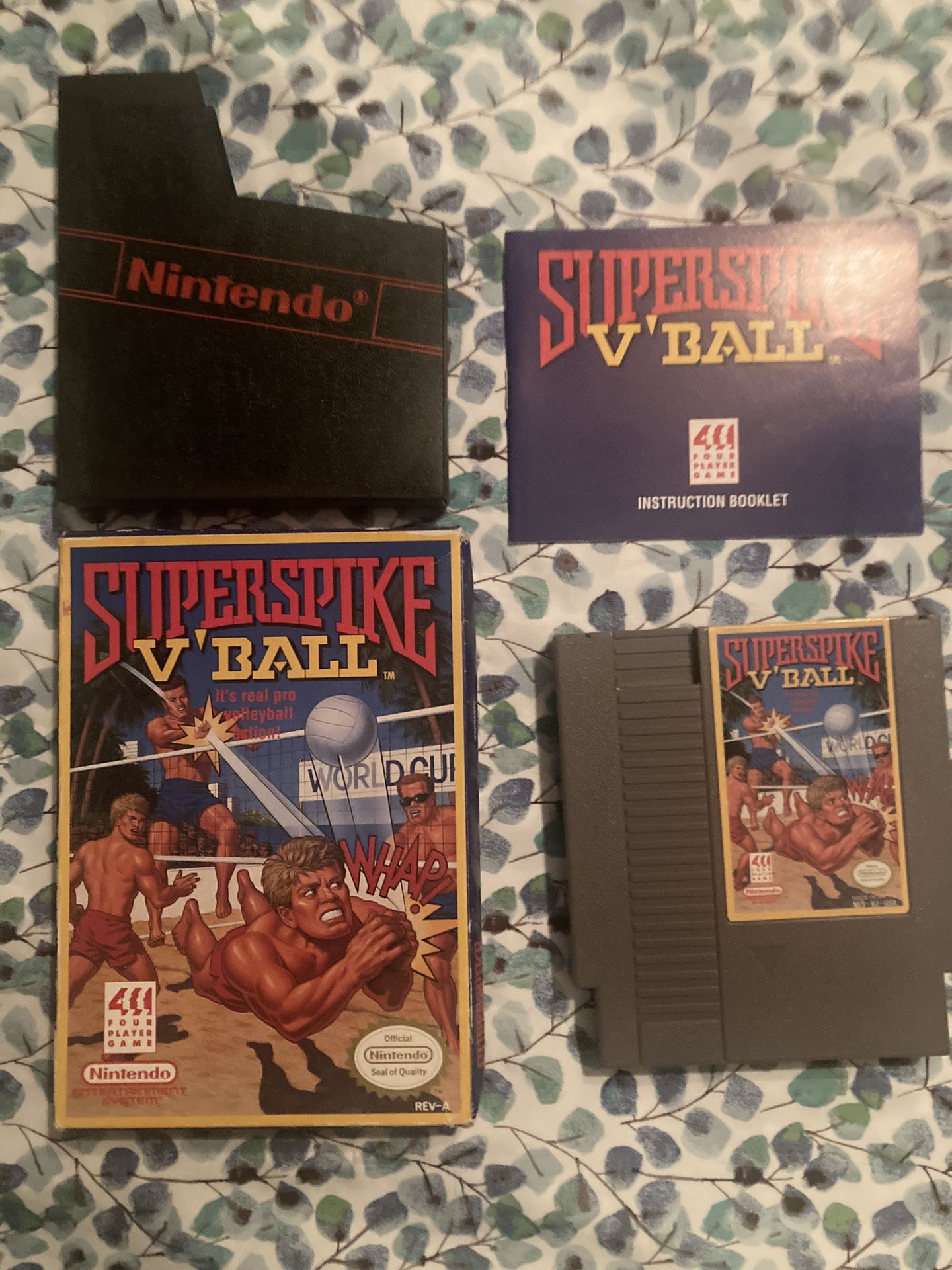 Super Spike Volleyball NES CIB