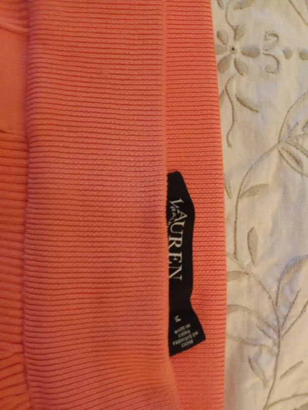 Lauren Ralph Lauren Orange Skirt