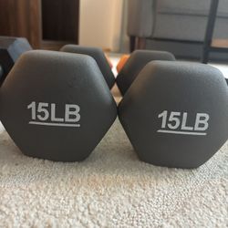 Dumbbell Set - 15lb, 8lb, 3lb