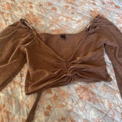 Blusa Café Claro