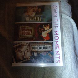 Australia/Moulin Rouge!/Romeo And Juliet Dvd
