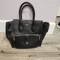 Henri Bendel Black Tote Bag with Detachable Clutch

