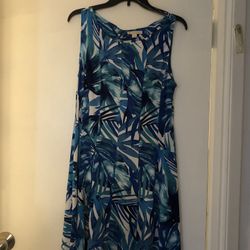 Women’s Multi Shades Of Blue Dress