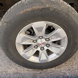 4 GMC Wheels and tires