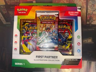 Pokemon First Partner Illustration Collection Series 1!