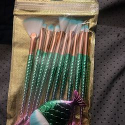Mermaid Makeup Brushes 