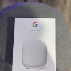 Google Nest WiFi Pro - Wi-Fi 6E - Reliable Home Wi-Fi System with Fast Speed and Whole Home Coverage